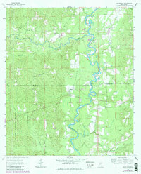 Knobtown 1964 topographic map thumbnail