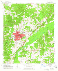 Kosciusko 1964 topographic map thumbnail
