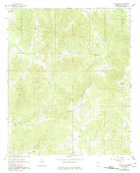 Kosciusko NE 1964 topographic map thumbnail