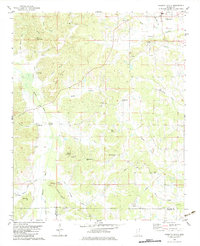 Kossuth South 1982 topographic map preview