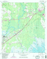 Kreole 1958 topographic map thumbnail