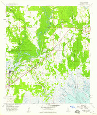 Kreole 1958 topographic map thumbnail