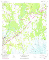 Kreole 1958 topographic map thumbnail