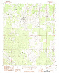 Lake 1982 topographic map thumbnail