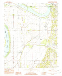 Lake Cormorant 1982 topographic map thumbnail