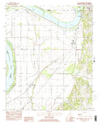Lake Cormorant 1982 topographic map thumbnail