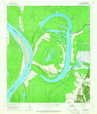 Lake Mary 1965 topographic map thumbnail
