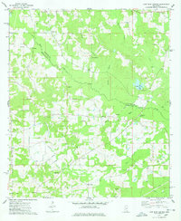Lake Mike Connor 1974 topographic map thumbnail