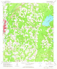 Laurel East 1964 topographic map thumbnail