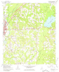 Laurel East 1964 topographic map thumbnail