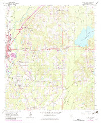 Laurel East 1964 topographic map thumbnail