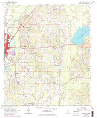 Laurel East 1964 topographic map thumbnail