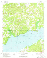 Laws Hill 1971 topographic map thumbnail