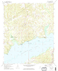 Laws Hill 1971 topographic map thumbnail