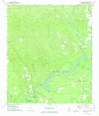 Leakesville SW 1973 topographic map thumbnail