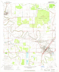 Leland 1967 topographic map thumbnail
