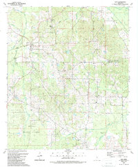 Lena 1989 topographic map thumbnail