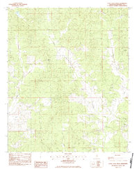Little Sand Creek 1983 topographic map thumbnail