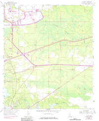 Logtown 1958 topographic map thumbnail