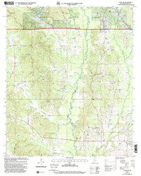 Louin SW 2000 topographic map thumbnail
