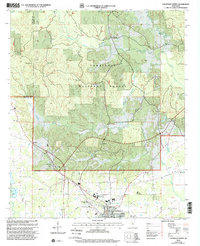Louisville North 2000 topographic map thumbnail