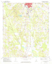 Louisville South 1972 topographic map thumbnail