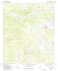 Louisville SW 1972 topographic map thumbnail