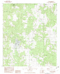 Lucedale 1982 topographic map thumbnail