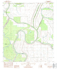 Lucre 1988 topographic map thumbnail