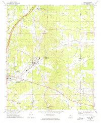 Maben 1972 topographic map thumbnail