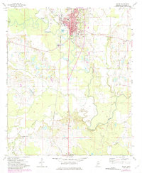 Macon 1973 topographic map thumbnail
