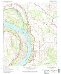 Mayersville 1970 topographic map thumbnail