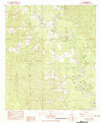 McLain 1982 topographic map thumbnail