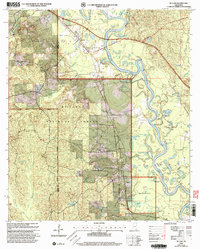 McLain 2000 topographic map thumbnail