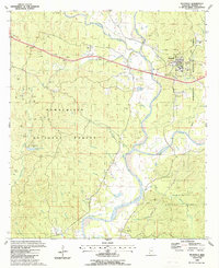 Meadville 1988 topographic map preview