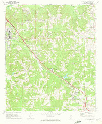 Mendenhall East 1970 topographic map thumbnail
