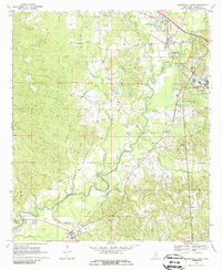 Mendenhall West 1970 topographic map thumbnail