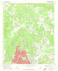 Meridian North 1971 topographic map thumbnail