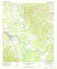 Monticello 1970 topographic map preview