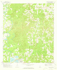 Monticello NE 1971 topographic map thumbnail
