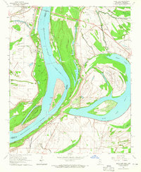 Moon Lake 1964 topographic map thumbnail