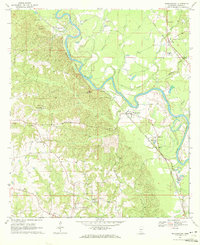 Morgantown 1970 topographic map thumbnail