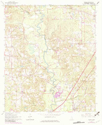 Moselle 1965 topographic map thumbnail