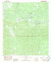 New Augusta 1983 topographic map thumbnail