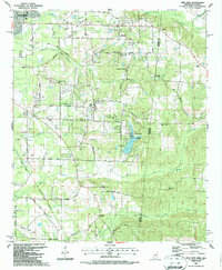 New Hope 1987 topographic map preview