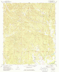 Oak Ridge 1972 topographic map thumbnail