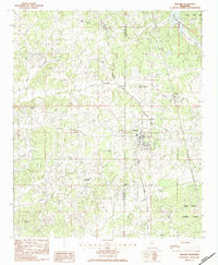 Oakland 1983 topographic map thumbnail