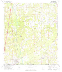 Osyka 1972 topographic map thumbnail