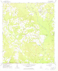 Ovett 1964 topographic map thumbnail