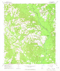 Ovett 1964 topographic map thumbnail